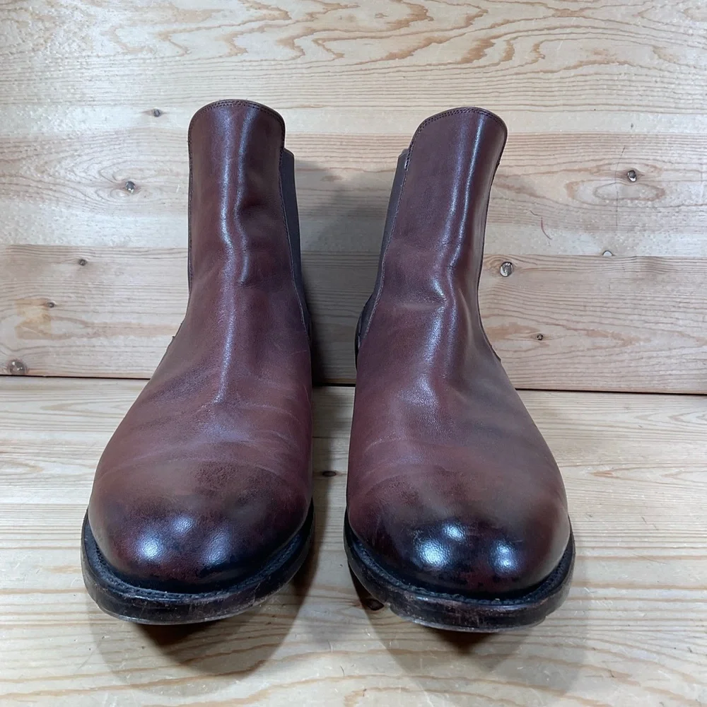 Thursday Boot Co. Cavalier Chelsea Boots Men’s 14 Dark Brown Mahogany Leather